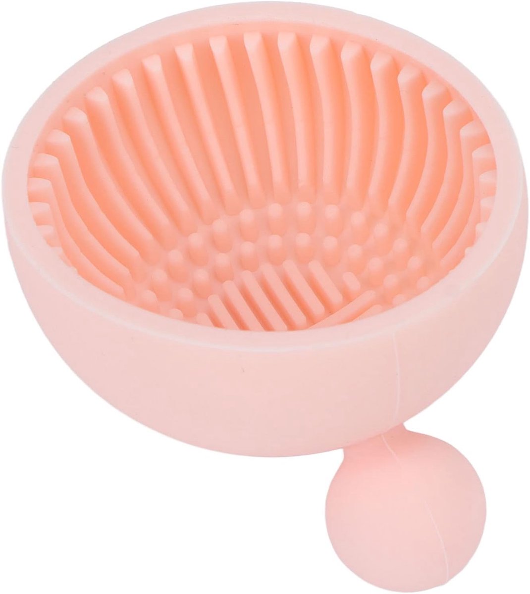 Draagbare Make-upreinigingsborstel Scrubberkom, Flexibele Siliconen Cosmetische Borstelreiniger, Reinigingswashulpmiddel voor Cosmetische Borstel