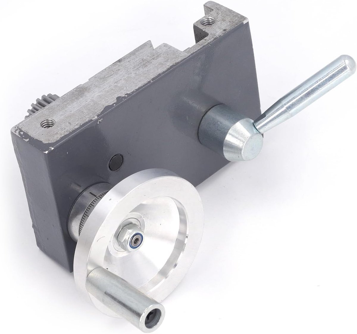 Draaibank Glijwagen Slede, Gegoten Aluminium, Geschikt voor MX-210 WM-210 210x400 8x16, met 2 Handgrepen, 142x83mm, Draaibank Glijkast Mini Werktuigmachine