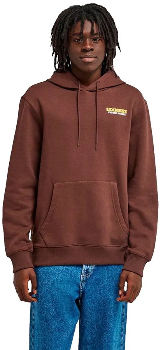 Element Feel The Power Hoodie Bruin L Man