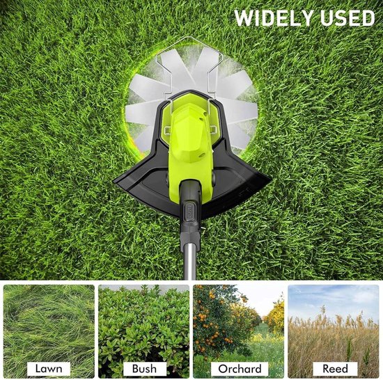 Grastrimmer Bladen Set van 8 - Vervangingsbladen - Stalen Kwaliteit - Eenvoudige Installatie voor Tuinonderhoud - ShopVlot — afbeelding 4
