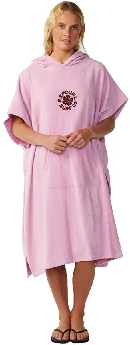 Rip Curl Icon Poncho Vrouw Paars