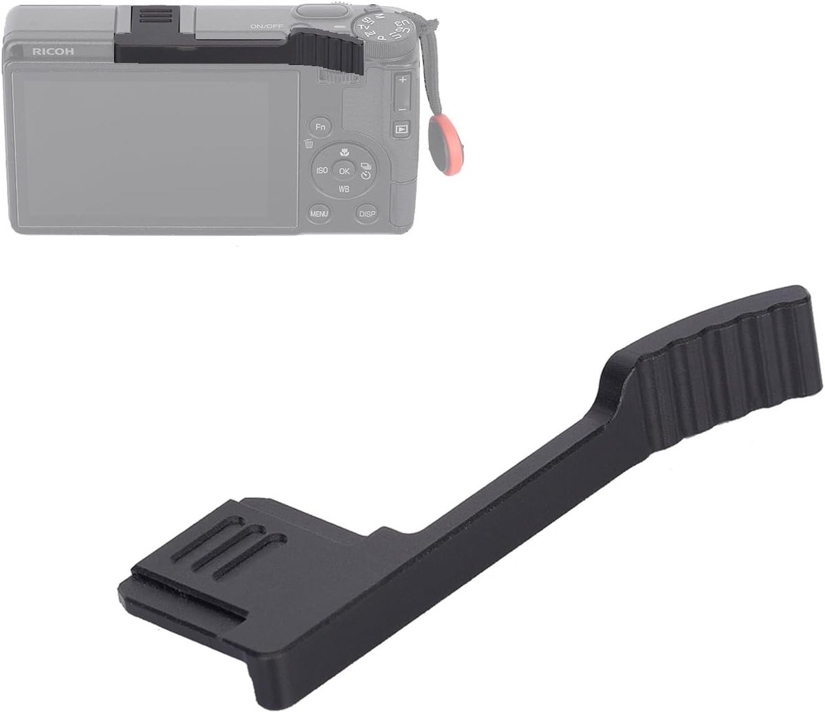 Thumbs Up Grip voor Ricoh GR IV - Metalen Hot Shoe Thumb Support - Verbeterde grip - Ideaal voor éénhandige fotografie - ShopVlot