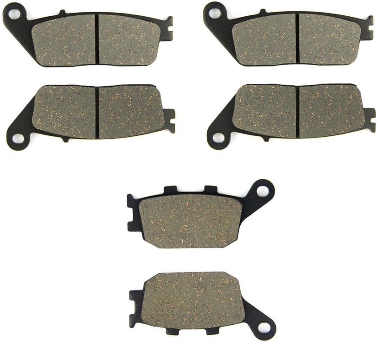 Motorremblokken Voor Honda CB 600 F Hornet - Voor/achter - Kevlar en koper - Optimale remprestaties - ShopVlot