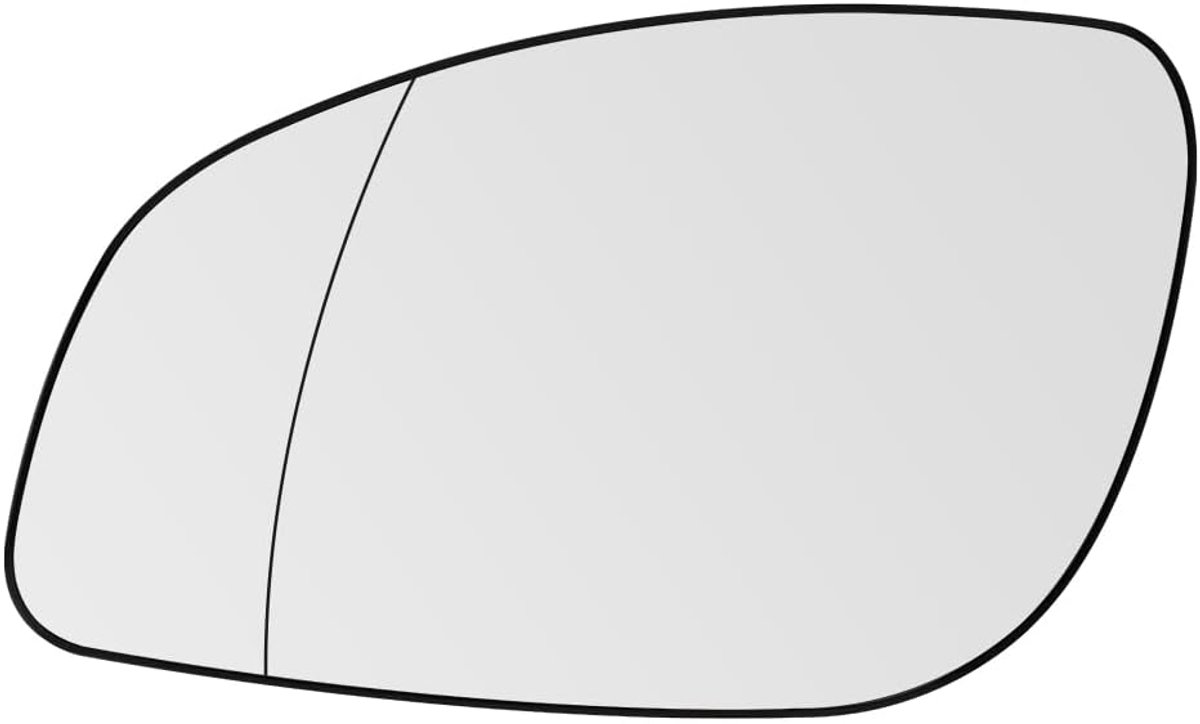Spiegelglas Links Verwarmd - Opel Vectra C 2002-2008, Signum 2003-2008 - Vervangend - Helder zicht bij regen of mist - ShopVlot