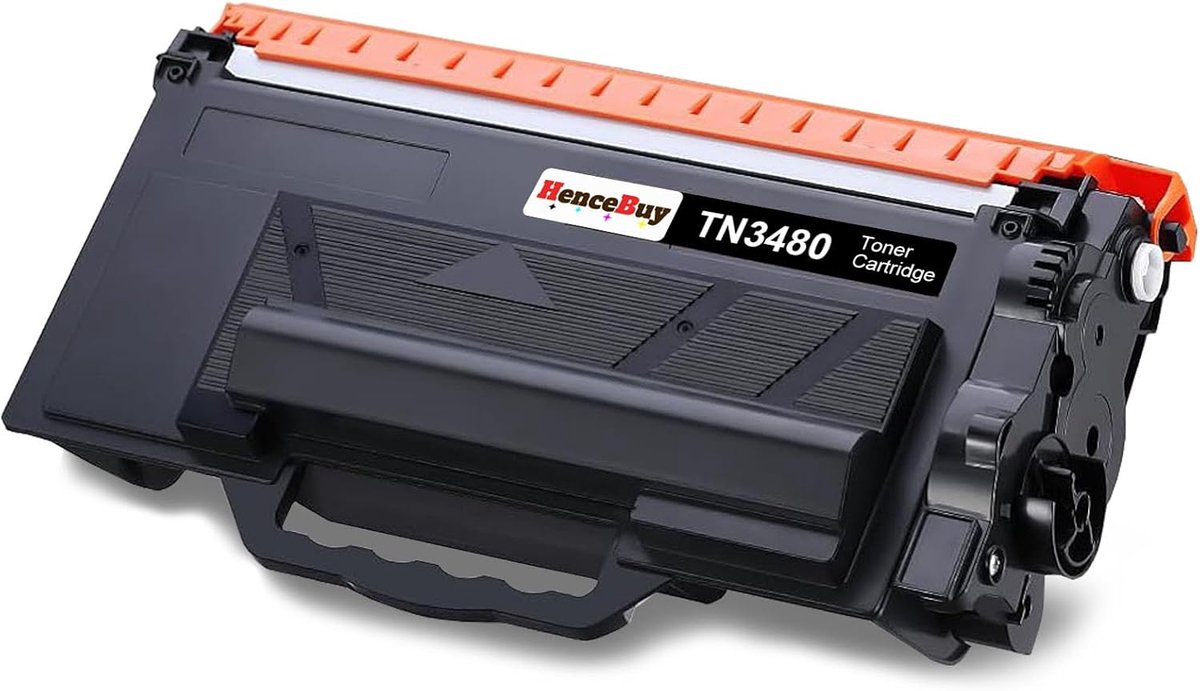 Toner zwart TN3480 - compatibel - 1480 pagina's - ideaal voor Brother printers - ShopVlot