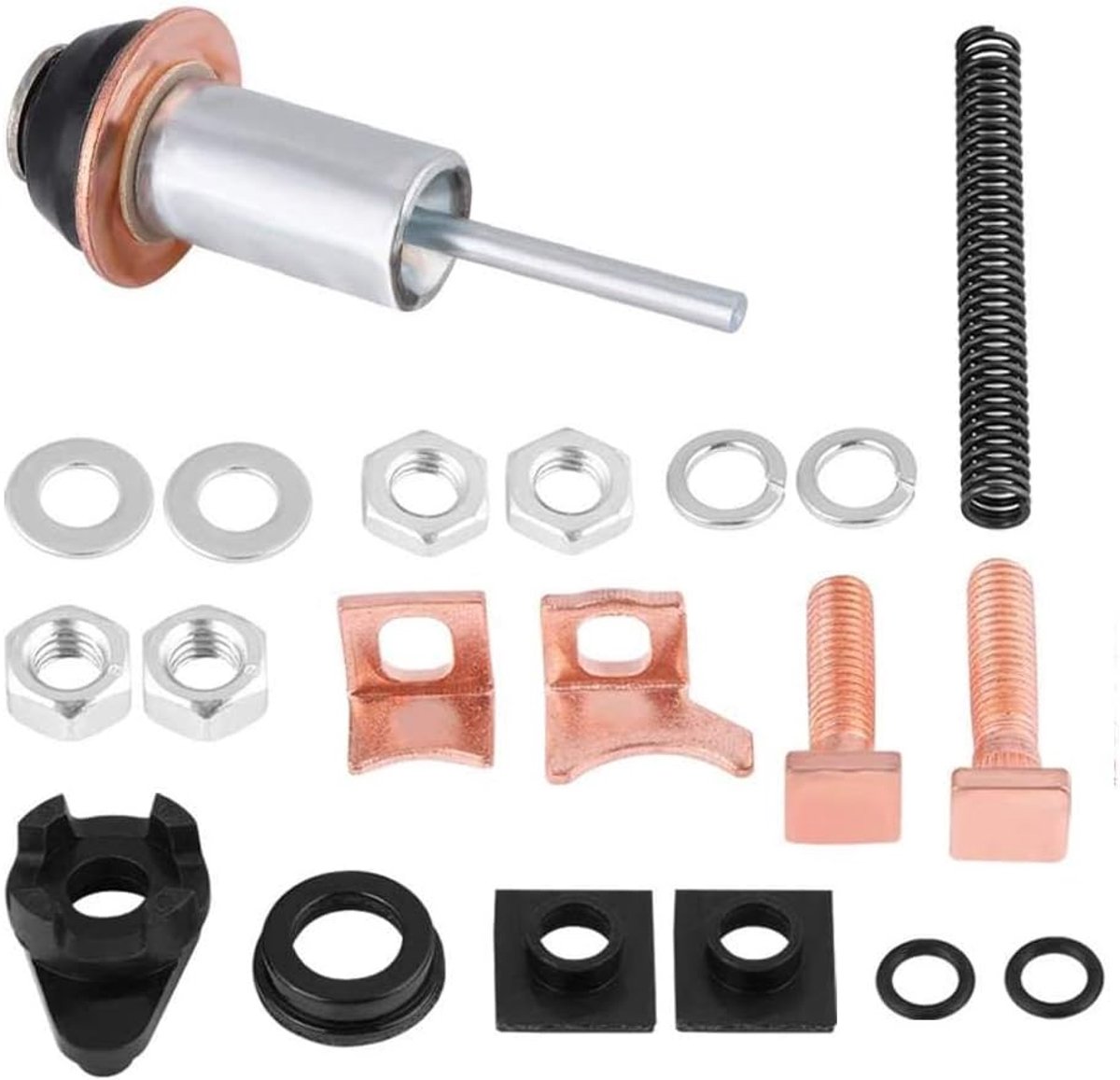Startermotor solenoid reparatieset Defender TD5 2.5 - complete kit - eenvoudig te installeren - bespaar op kosten - ShopVlot