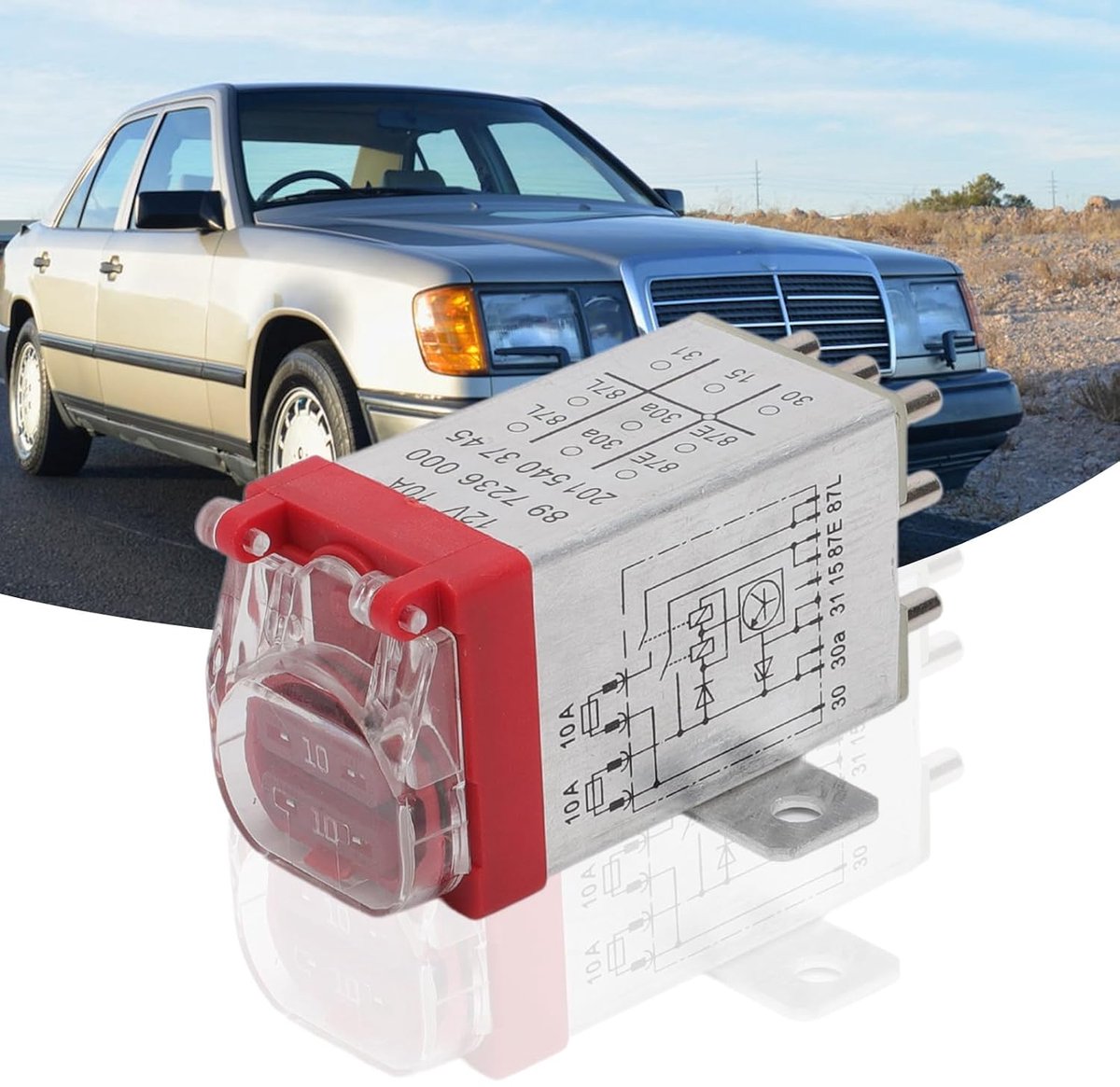 Overload relais surge bescherming relais 2015403745 - Geschikt voor W124 W126 R107 R129 W201 - ShopVlot