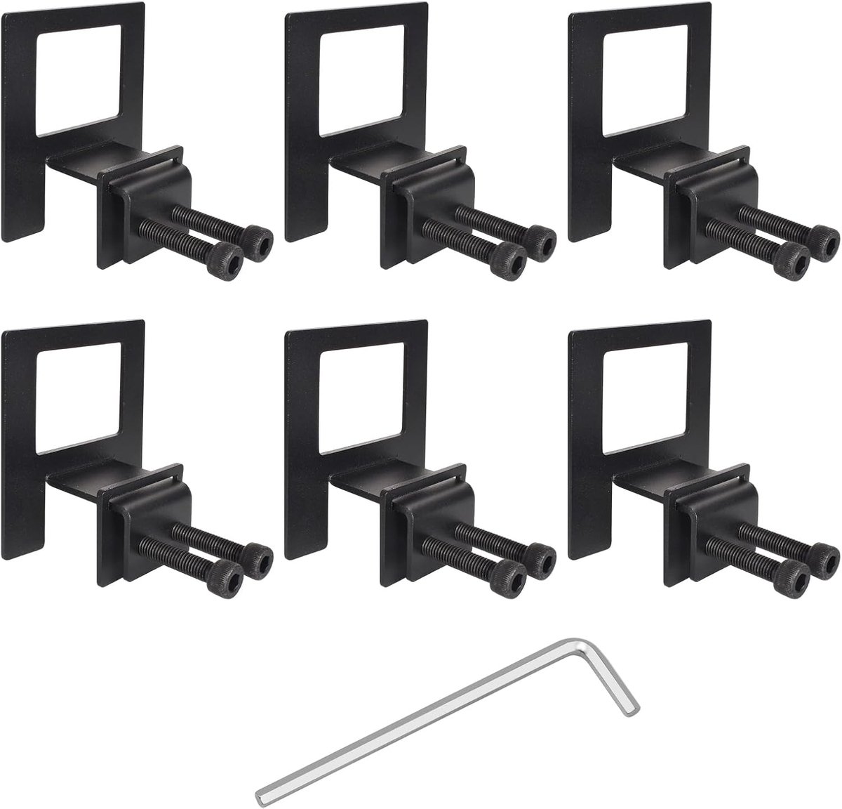 Matras houder voor bedframe - 6 stuks - verstelbaar met anti-slip - voorkomt verschuiven van matras - SnelShoppen