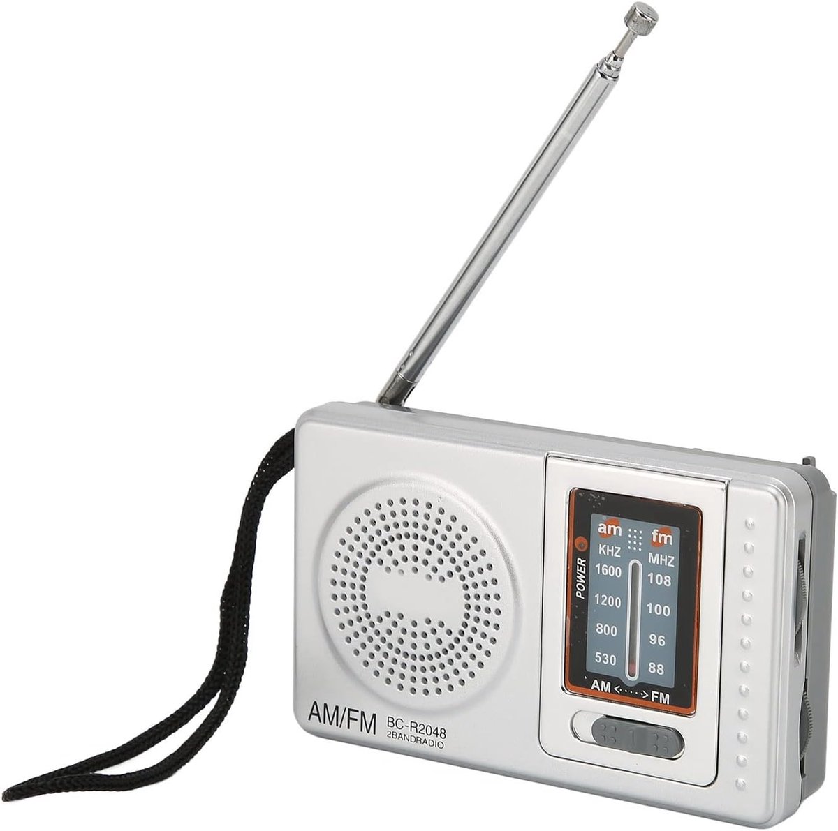 AM FM radio - portable transistor radio - mini pocketformaat - ideaal voor ontspanning - SnelShoppen