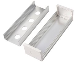 TRU COMPONENTS TC-BXM6076-A4/22 TC-14807640 Lege behuizing (l x b x h) 237 x 76 x 60 mm 1 stuk(s)