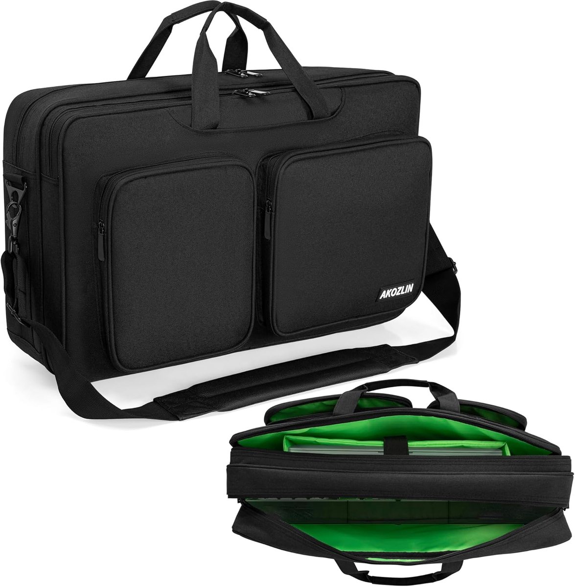 DJ controller tas 54x32x14 cm - zwart - lichtgewicht en compact - ideaal voor reizen - ShopVlot