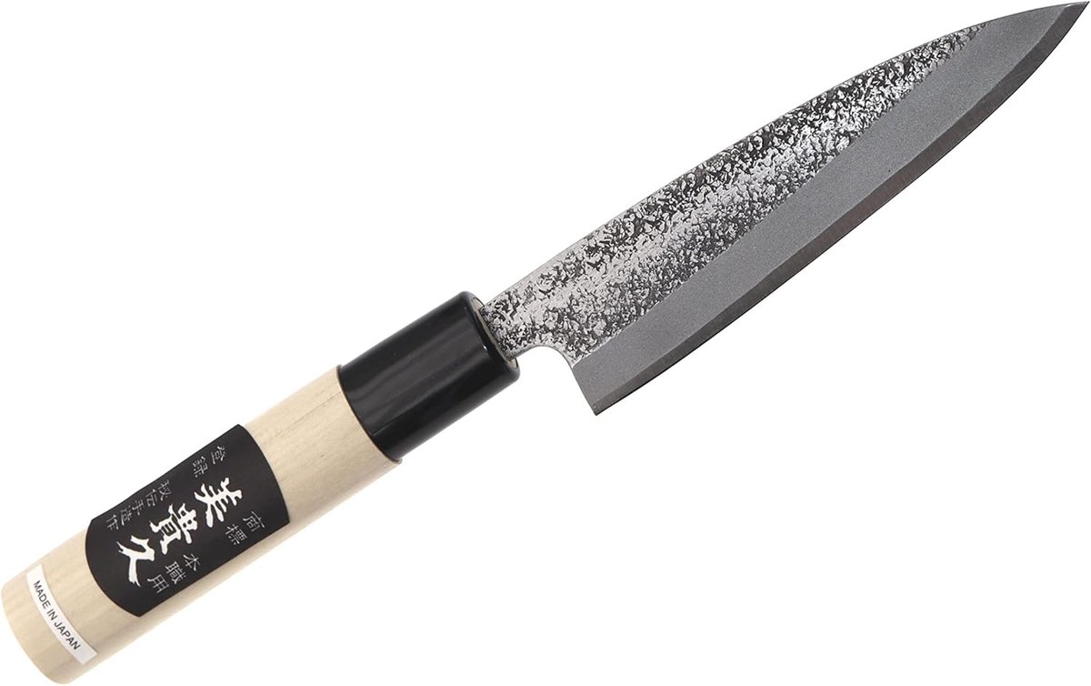 Japanse schilmes 12cm - handgemaakt - gesmeed - perfect voor fijne snijdtechnieken - ShopVlot
