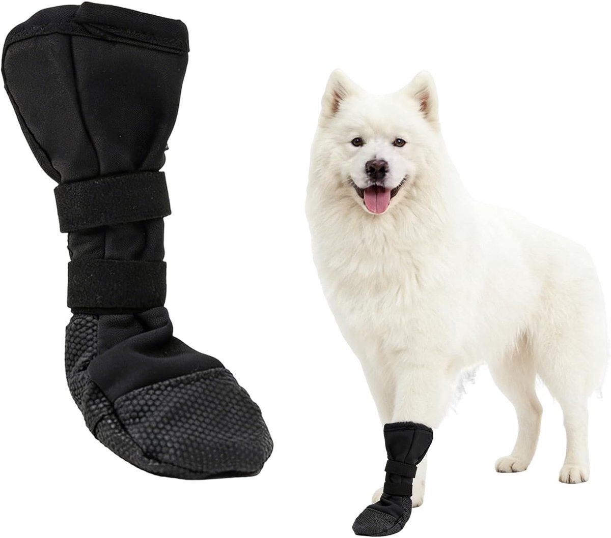 Schoenen, pootbescherming, outdoor, pootbescherming, hondenletsel, waterdicht | Ademende lekvrije hondenschoenen voor postoperatieve antislip pootbescherming voor honden, hondenschoenen bij letsel (M)