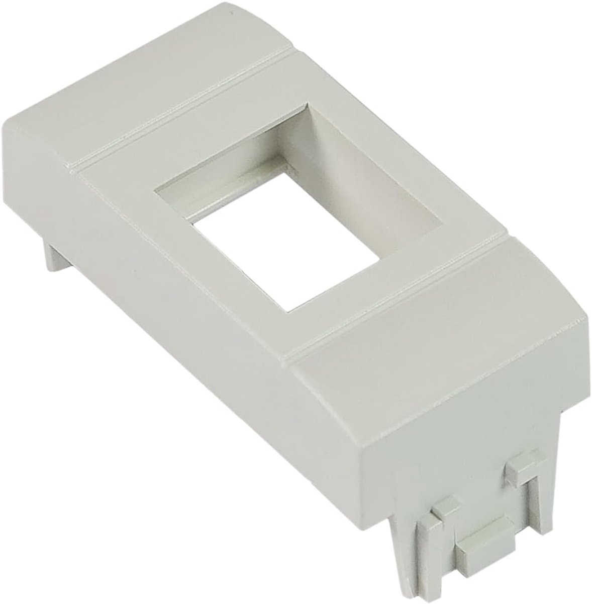 23936-B10 set met 10 adapters type Keystone voor platen en houders Bticino Living Light wit