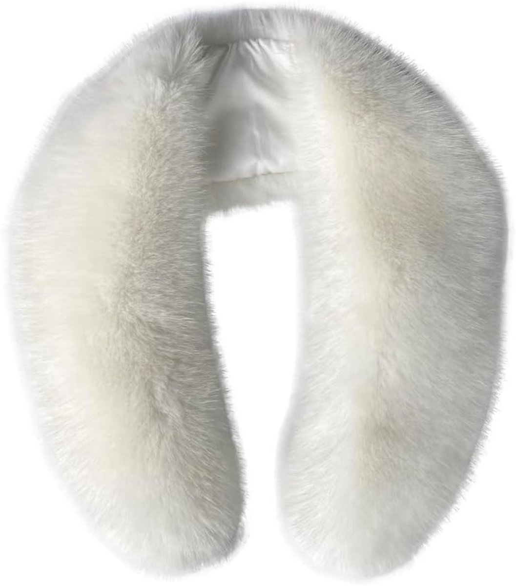 Faux Bont Kraag Sjaal voor Winter Neck Warmer Sjaal Wrap Zoals Echt Bont Kraag Extra Groot