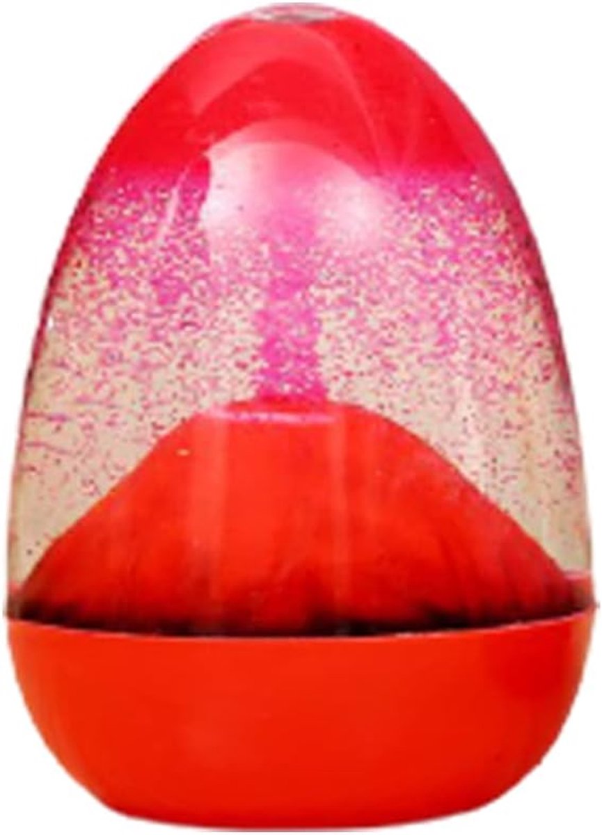 Vloeibaar Vulkanisch Ei Timer Creatief Verjaardagscadeau Home Decor Beweging Innovatieve Glas Ornamenten