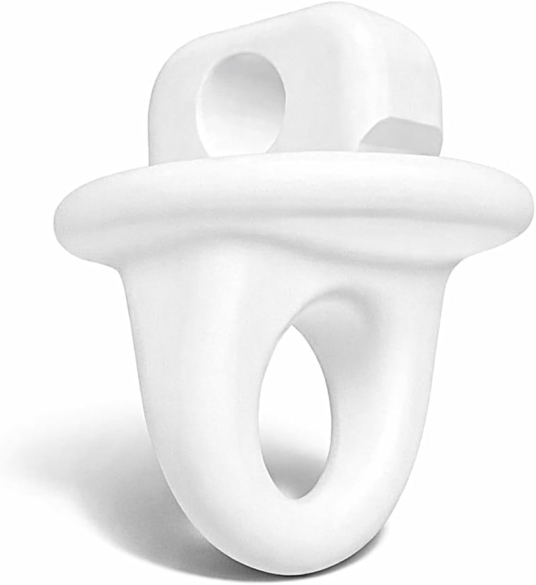 Vergrendeling, wit, voor 4 mm en 6 mm aluminium gordijnrails, loopgroef 3,8-6,3 mm, gordijnbevestiging, 4-100 stuks, Made in Germany, OCZ (10)
