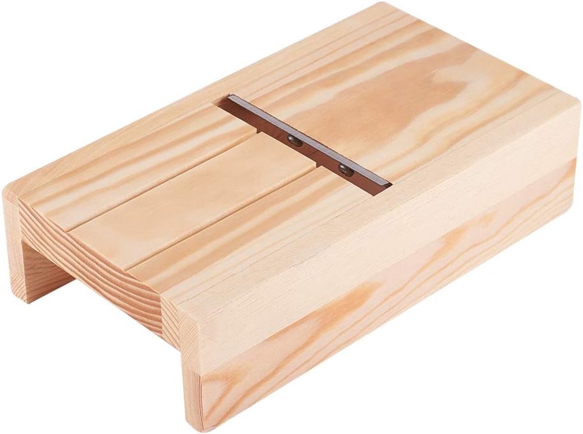 Houten Schuine Schaafmachine Zeepsnijder Brood Cutter Kaarsen Scherp Blade Mould Cutter Zeep Kaars Hand Zeep Maken Tool Snijmal | Houten zeep, kaarsvorm, kaarssnijder, lemmet, handgemaakte zeep, snijvorm, gereedschap voor handgemaakte kaarsen