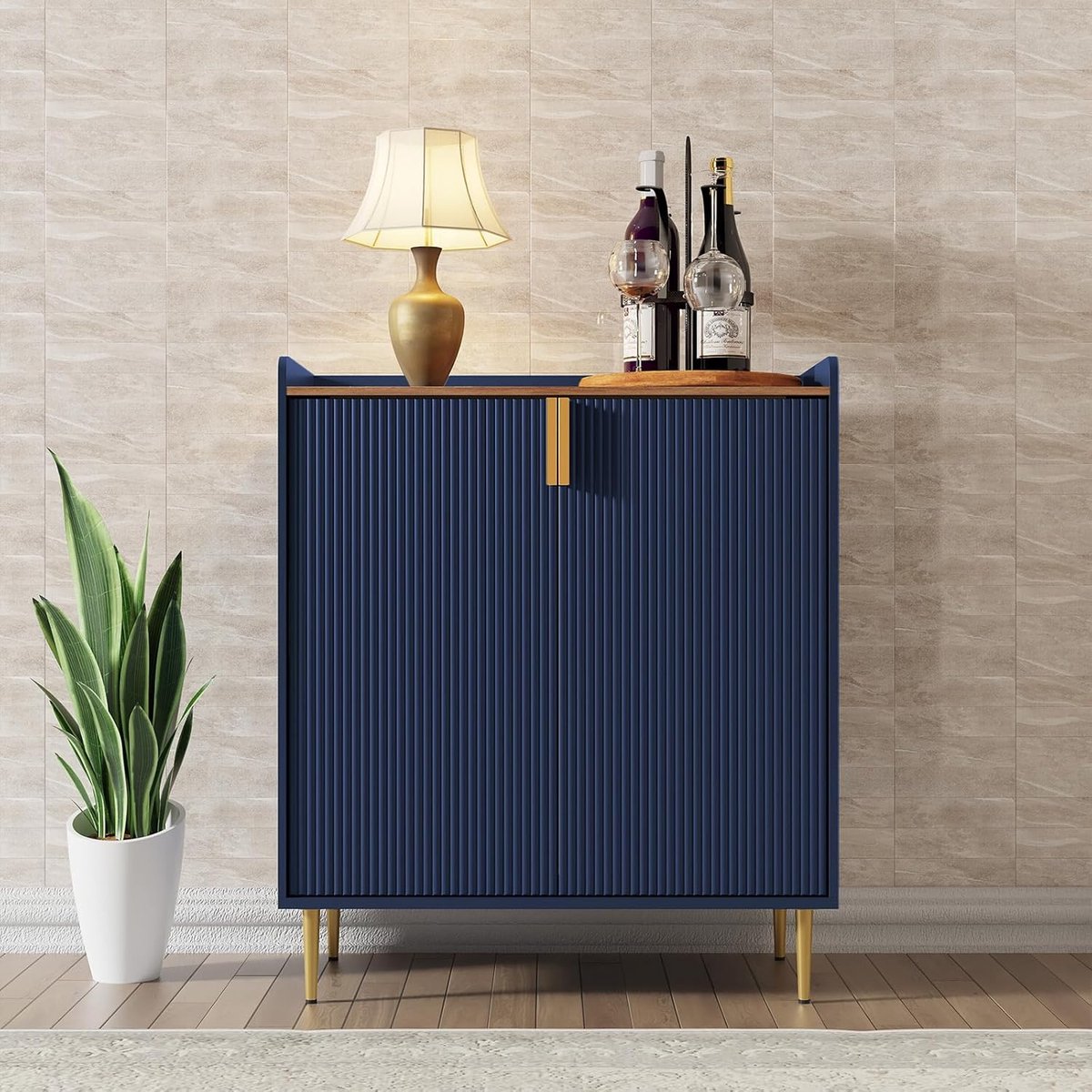 Wijnkast met wijnrekken voor 9 flessen, barkast, moderne koffiebar-kast, alcoholkast, houten flessenrek, dressoir-buffetkast voor keuken, eetkamer, woonkamer
