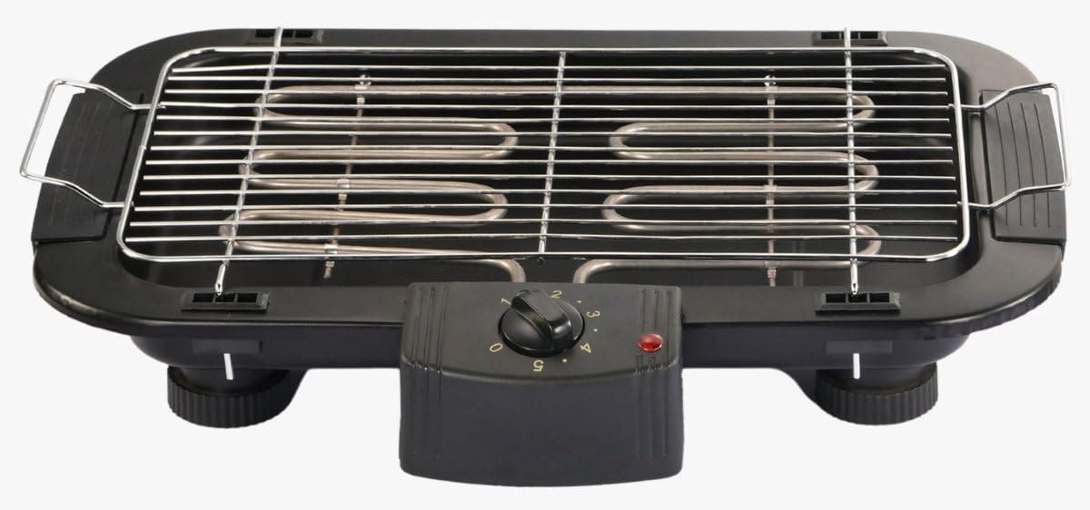 Elektrische barbecue HB-530 - Geschikt voor binnen en buiten - Gelijkmatige warmteverdeling - SnelShoppen