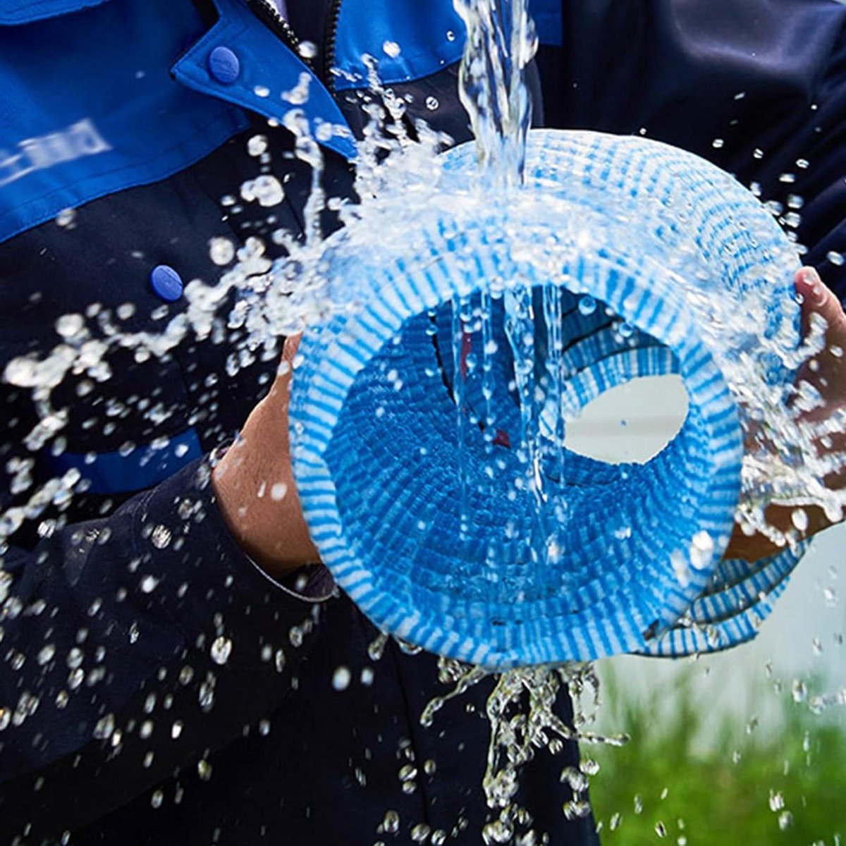 Drainagebuis - Afvoerslang Grondwaterbuis - Overtollig Water Afvoeren - Flexibele Gegolfde Constructie - Dia 5 cm - Zwart