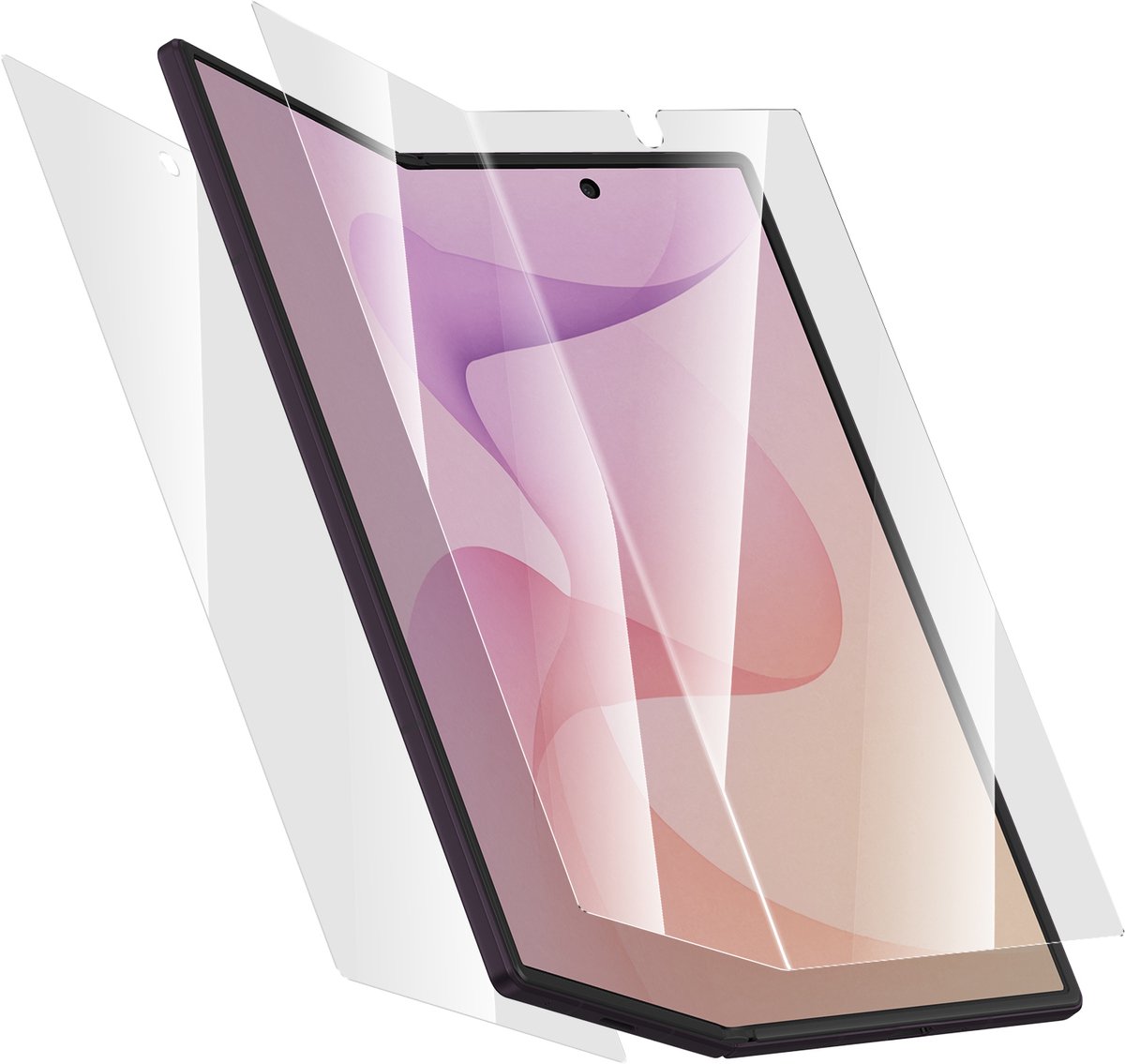 iMak, Volledige Screenprotector Folie Geschikt voor Samsung Galaxy Z Fold 8 Ultra, Transparant