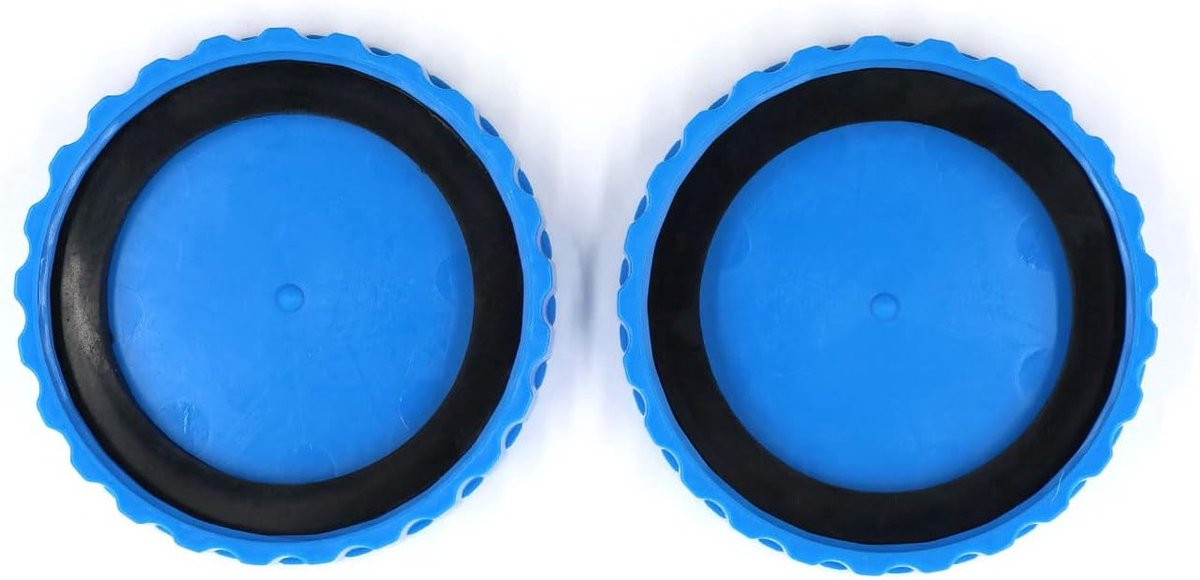 Zwembad winterafsluitset 2 pools - UV-bestendig rubber - Inclusief winterkap - Bescherm je zwembad - SnelShoppen