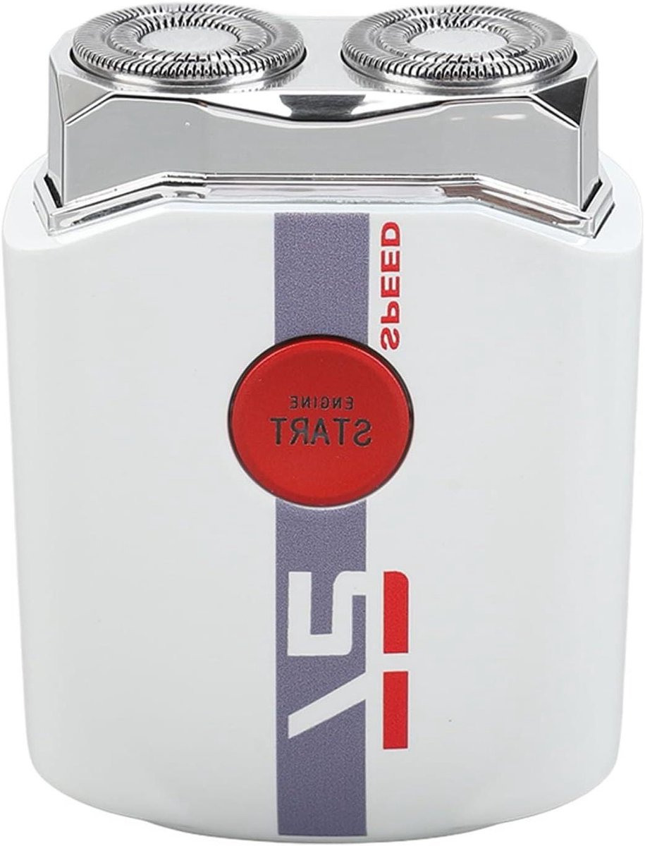 Baardtrimmer Elektrisch - Tondeuse Mannen - Baard Verzorgen - Volautomatisch Gemak - 5 cm - Zilver