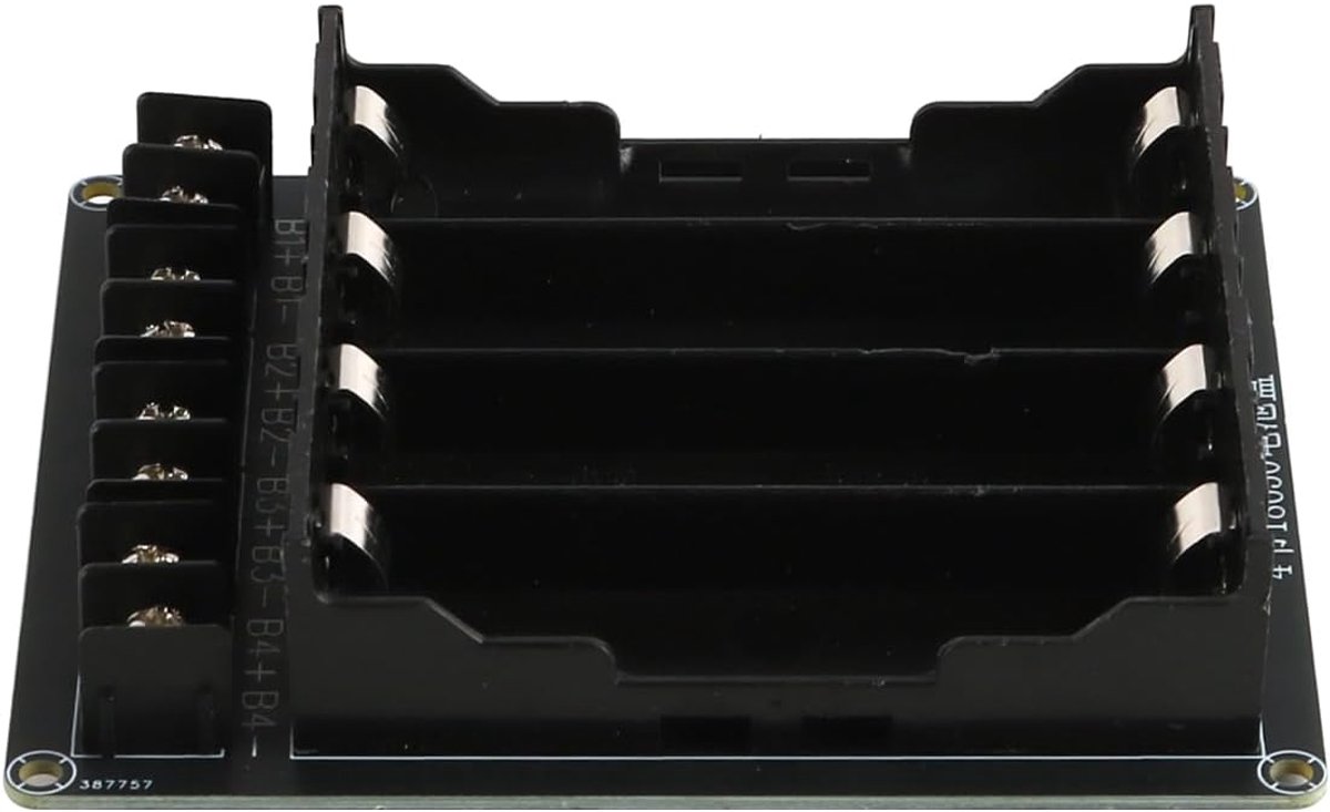 Batterijhouder 18650 - 4 slots - eenvoudig te installeren - ideaal voor DIY projecten - SnelShoppen