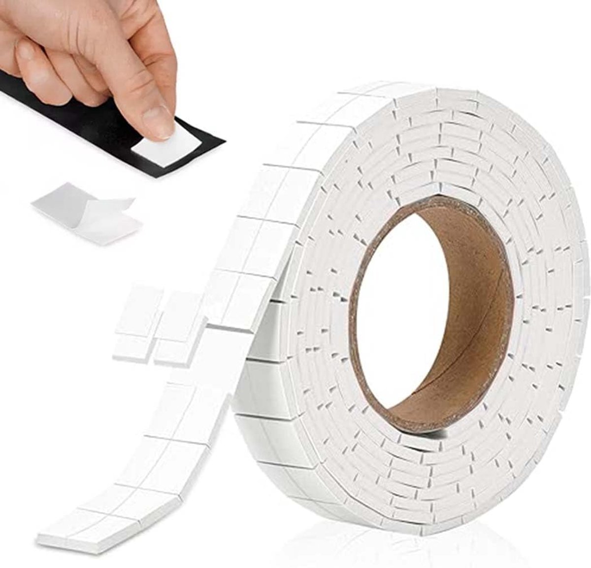 3D schuimlijmblokken 1,8x1,2cm - dubbelzijdig - zelfklevend foam - ideaal voor scrapbooking - SnelShoppen