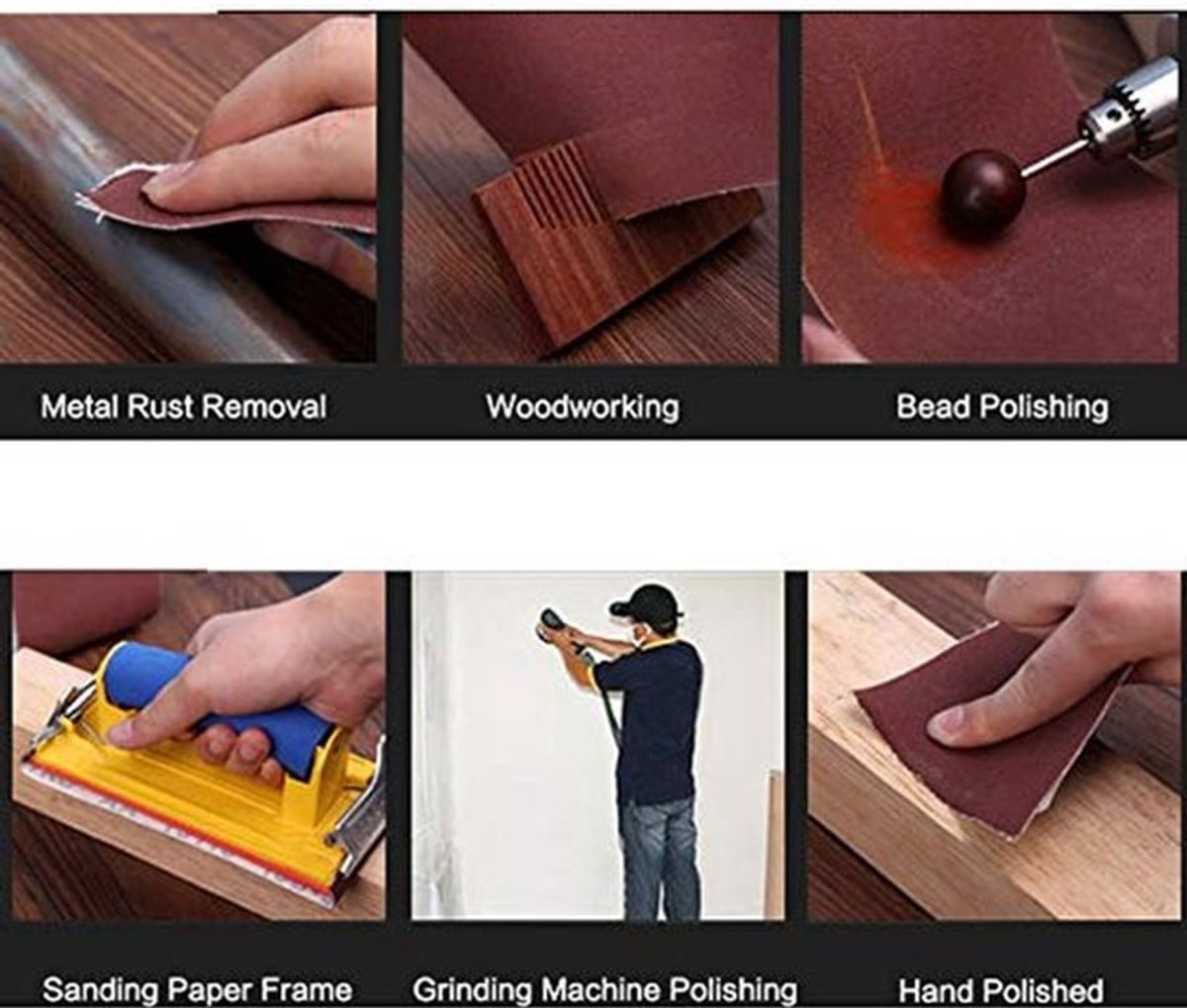 150 Grit schuurdoekrol, schuurpapierrol, handgescheurde flexibele zachte zanddoekrol voor metaal, glas, houtslijpen en polijsten (1 m lengte, 95 mm breedte)