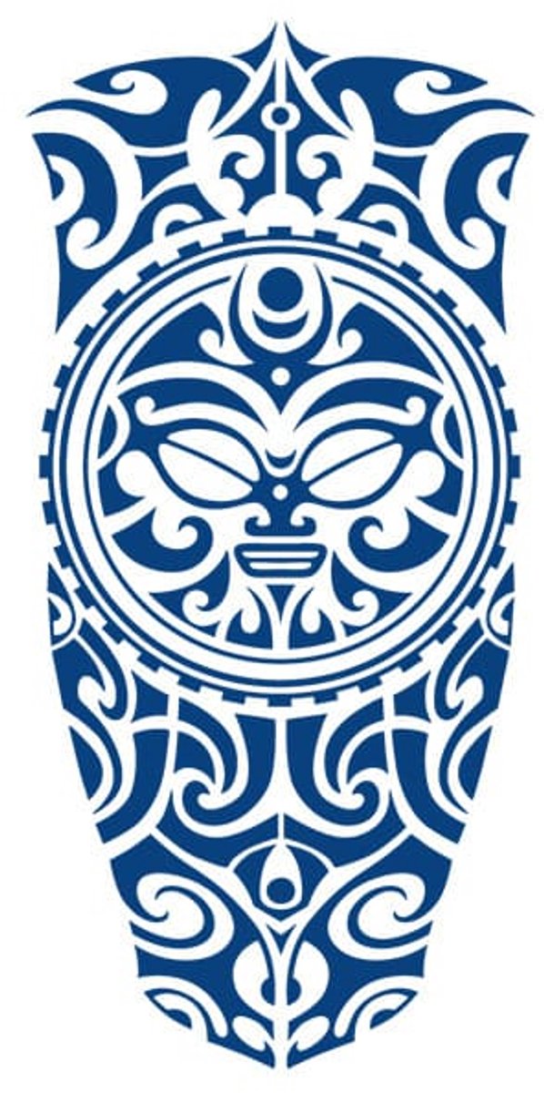 Tijdelijke tattoo Maori 2 weken