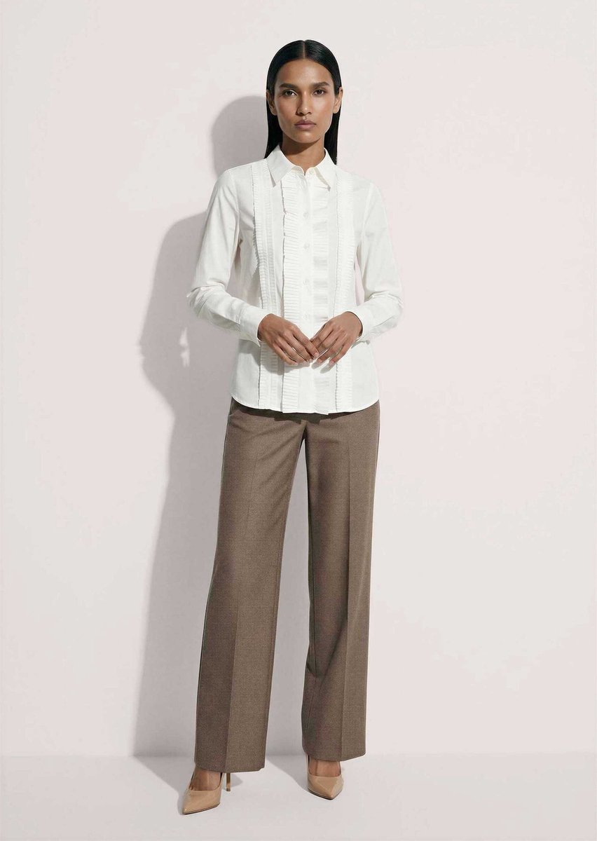 MADELEINE Blouse Overhemdblouse met plooitjes