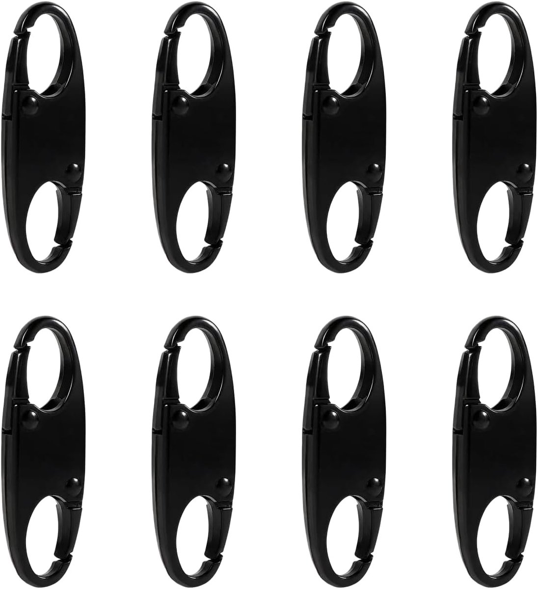 Reisaccessoires diefstalbeveiliging - mini karabijnhaak van legering - elastisch veermechanisme - veilig reizen - ShopVlot