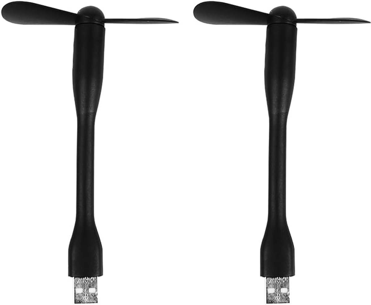 Mini USB Ventilator 90mm - Flexibele Nek - Draagbare Persoonlijke Ventilator voor USB-apparaten - ShopVlot