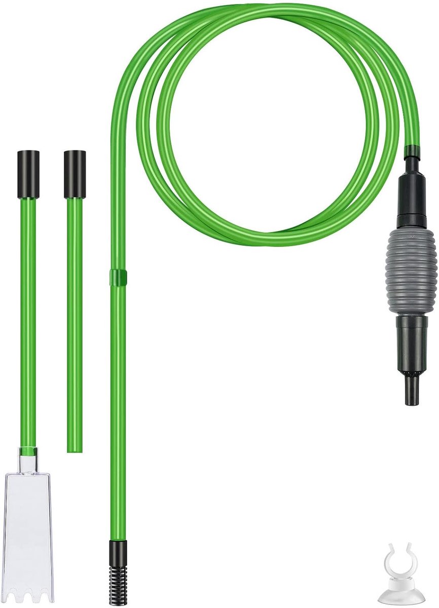Aquarium Cleaner 3-in-1 - Multifunctioneel - Verstelbare stroomcontrole - Voor waterverversing en vuilopzuigen - ShopVlot