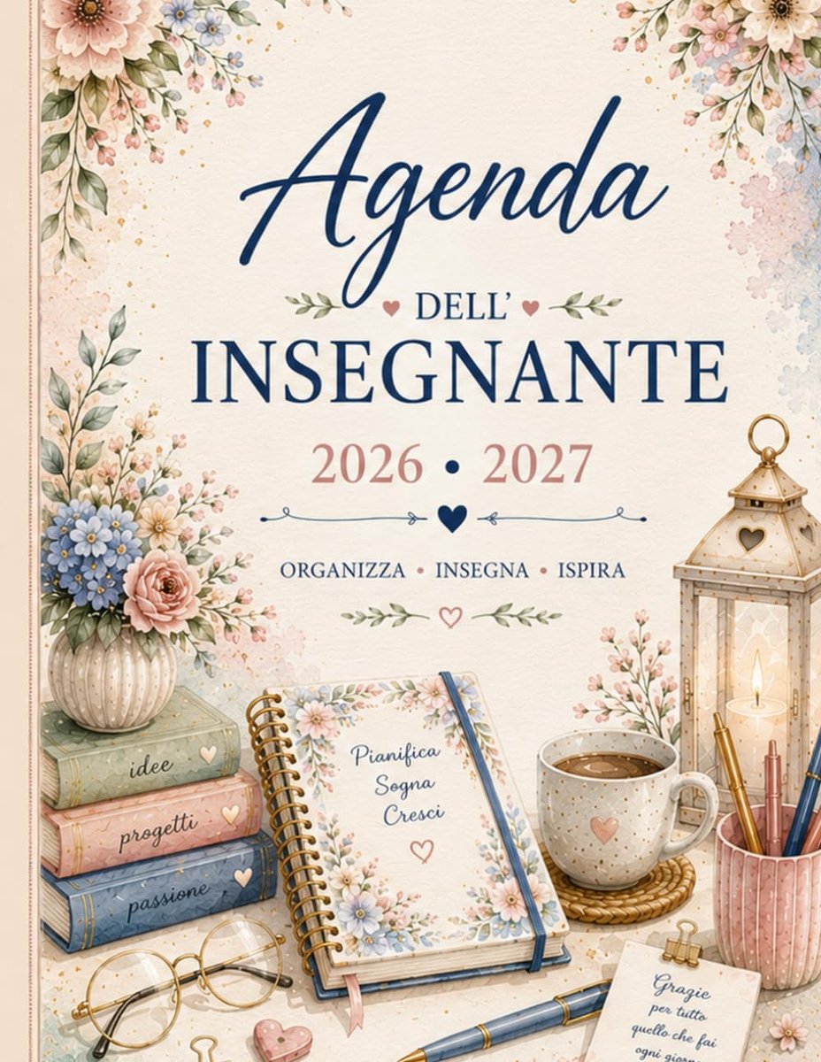 Agenda 2026-2027 voor docenten - planner met maand- en weekindeling - doelen en maandbalans - organiseer je schooljaar - ShopVlot