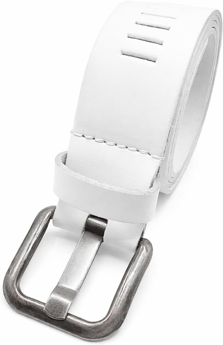 Leren Riempje Unisex – 95 cm – 4 cm Breed – Handgemaakt – Stijlvolle Accessoire - ShopVlot