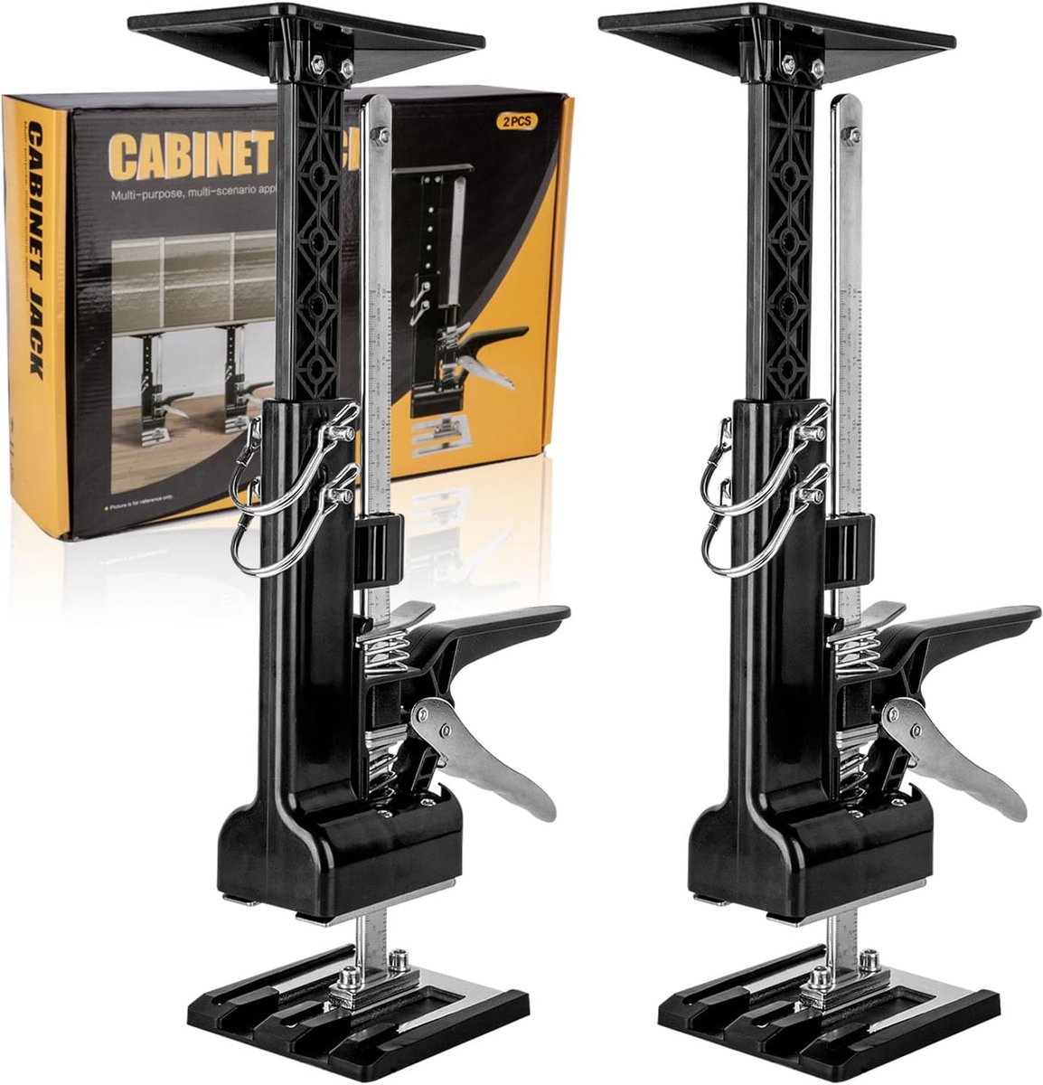 Deurlift systeem 400kg - 2-delige armplaat - meubelhefgereedschap - ideaal voor installatie - ShopVlot