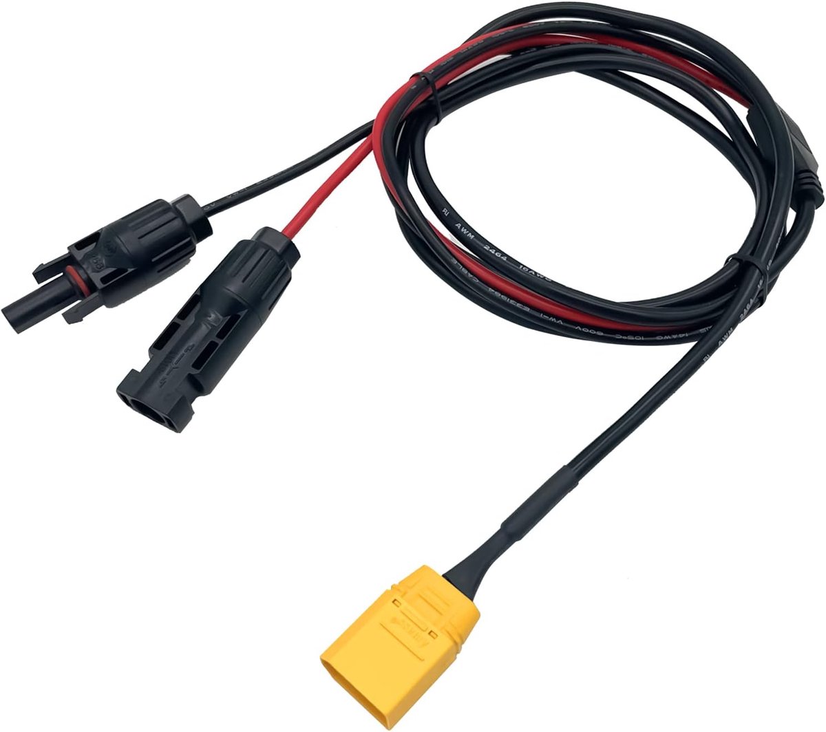 Solar Plug naar XT90 Adapter Kabel - 16 AWG PVC - Duurzaam en Sterk - Ideaal voor Zonne-energie - ShopVlot