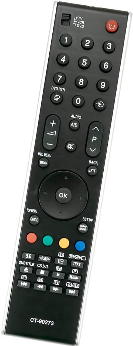 afstandsbediening vervanging - voor Toshiba Regza TV - compatible met meerdere modellen - eenvoudig in gebruik - ShopVlot