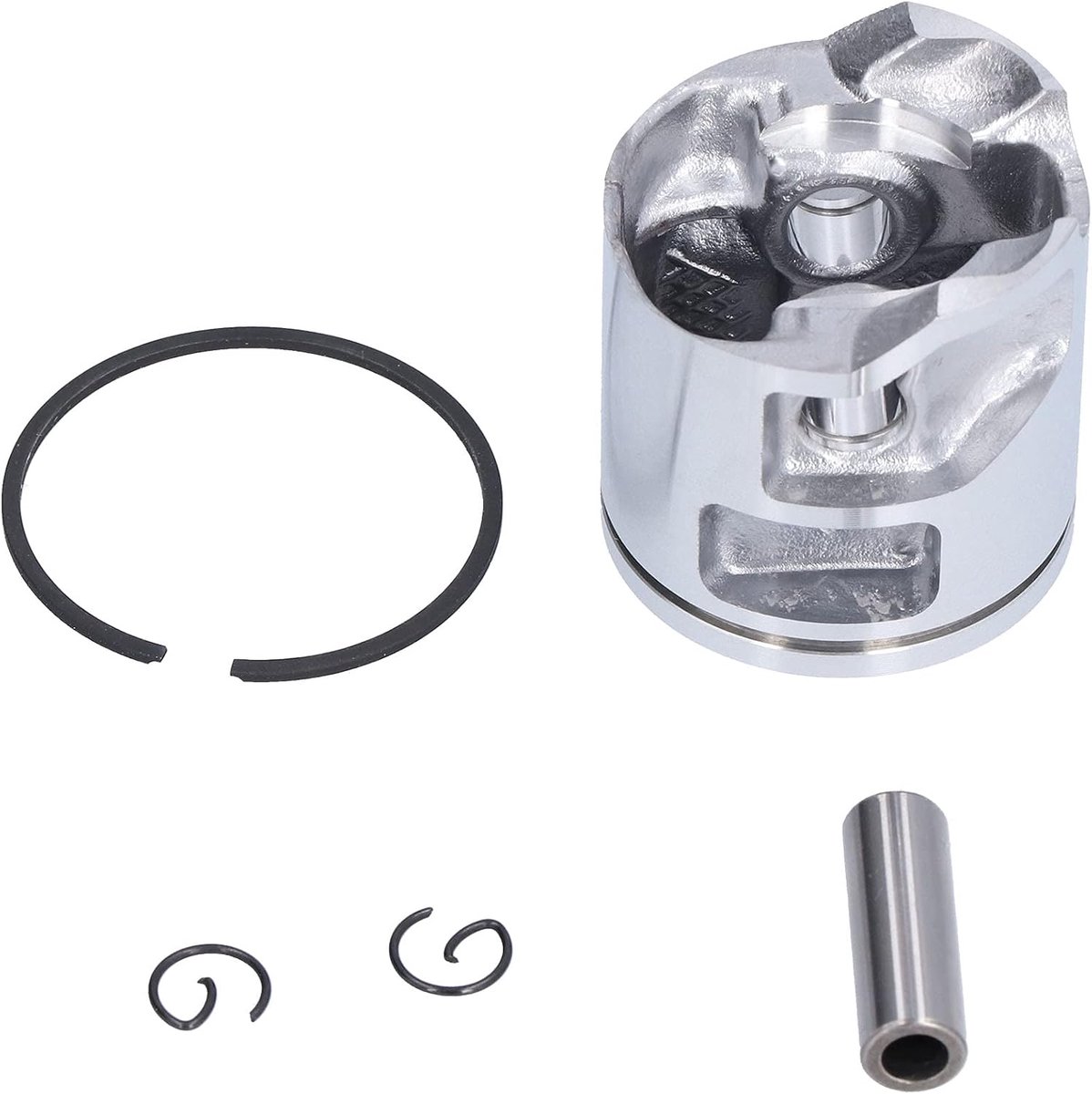 Piston Set 46 Mm - Siliconen aluminium - Verbeterde thermische geleiding - Voor betere prestaties - ShopVlot
