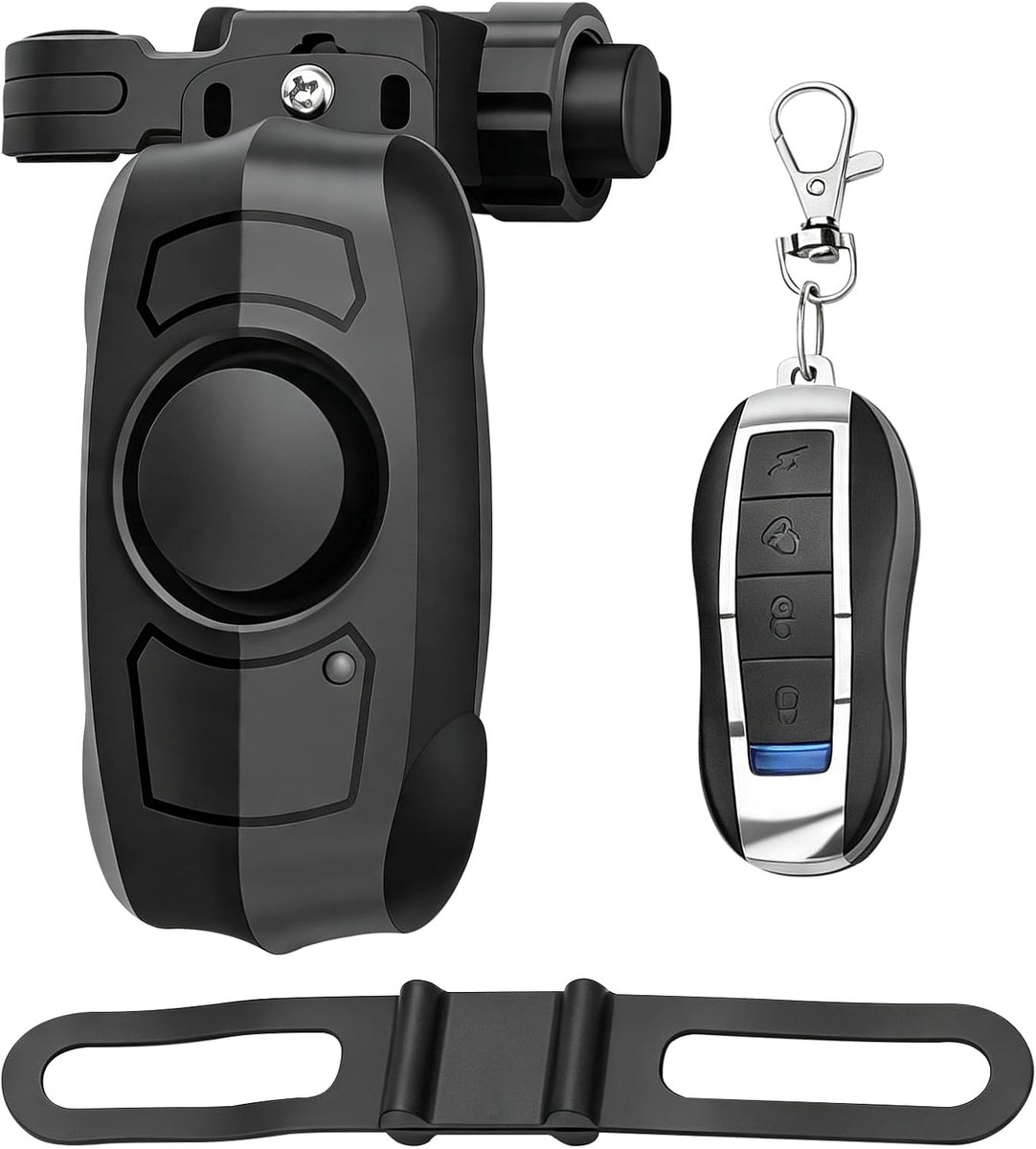 Motorfiets inbraakalarm met instelbare gevoeligheid - IP55 waterdicht alarmsysteem - luid alarm tot 113 decibel - ShopVlot