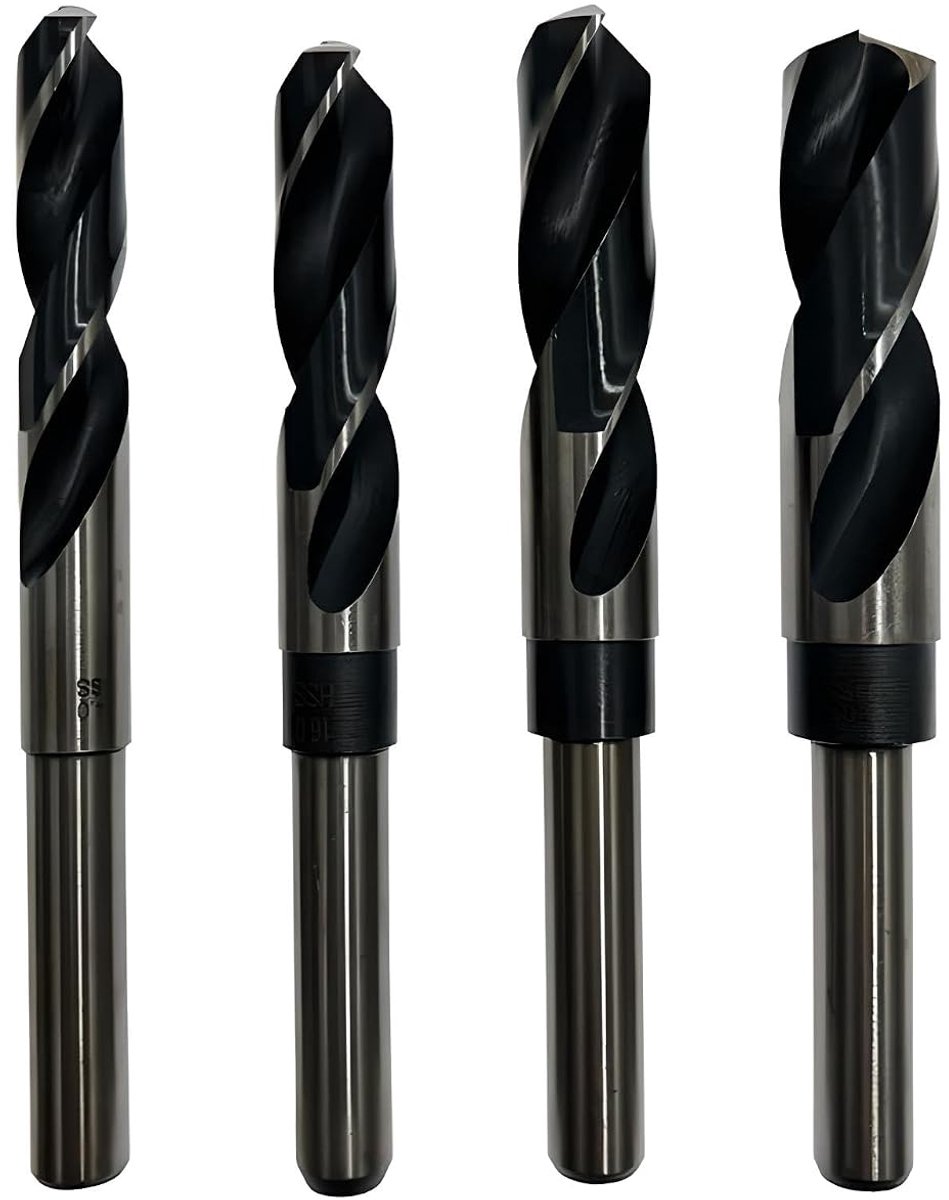 SnelShoppen - 4-delige HSS Metalen Boor Set, Precisie Twist Boor Set voor Metaal, Hoogwaardige Staal, Diameter 14 mm, 16 mm, 18 mm, 20 mm - Schokbeste