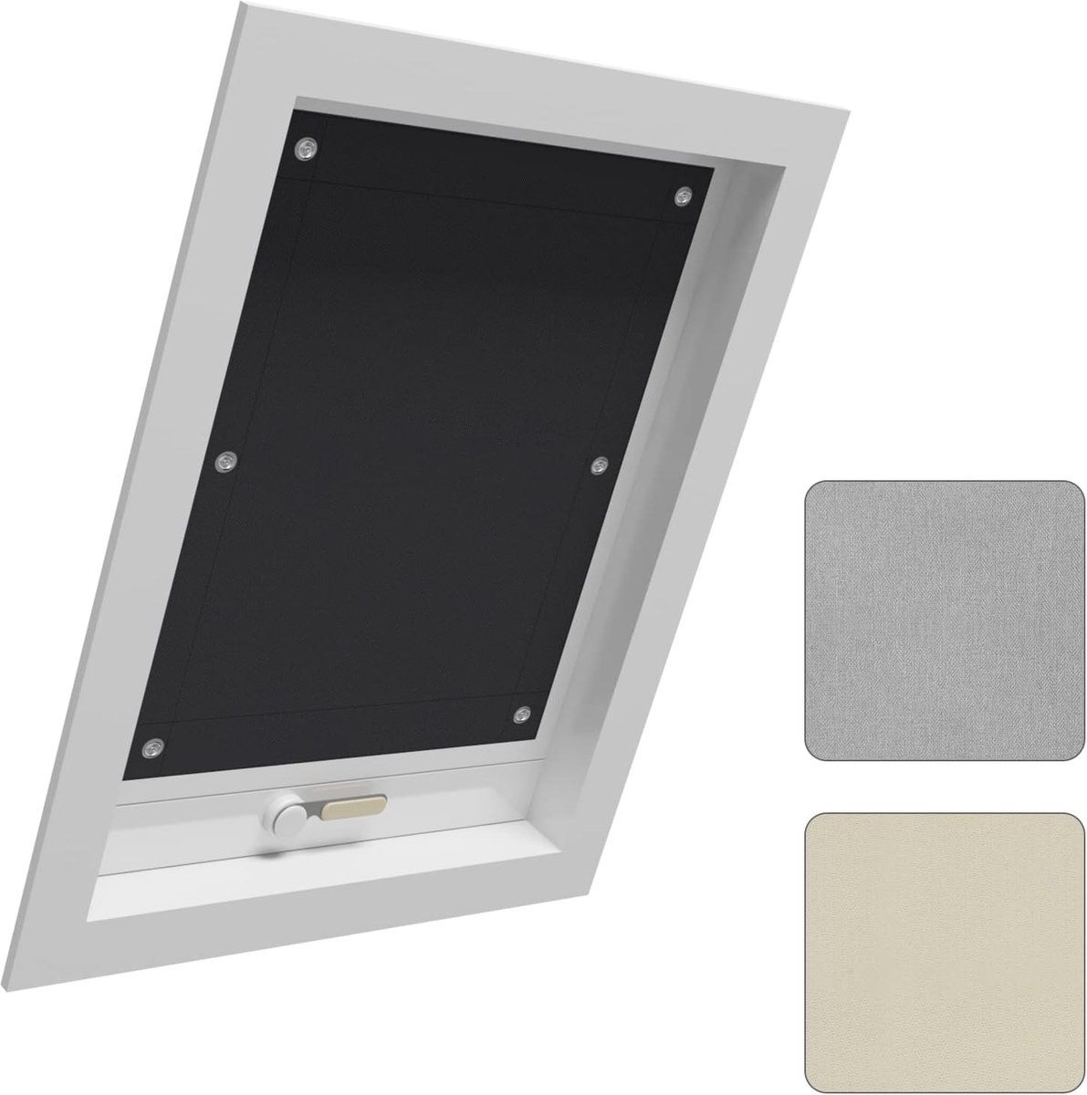 Rolgordijn voor dakramen 60 x 73 cm - verduisterend - thermisch - optimale zonbescherming - ShopVlot