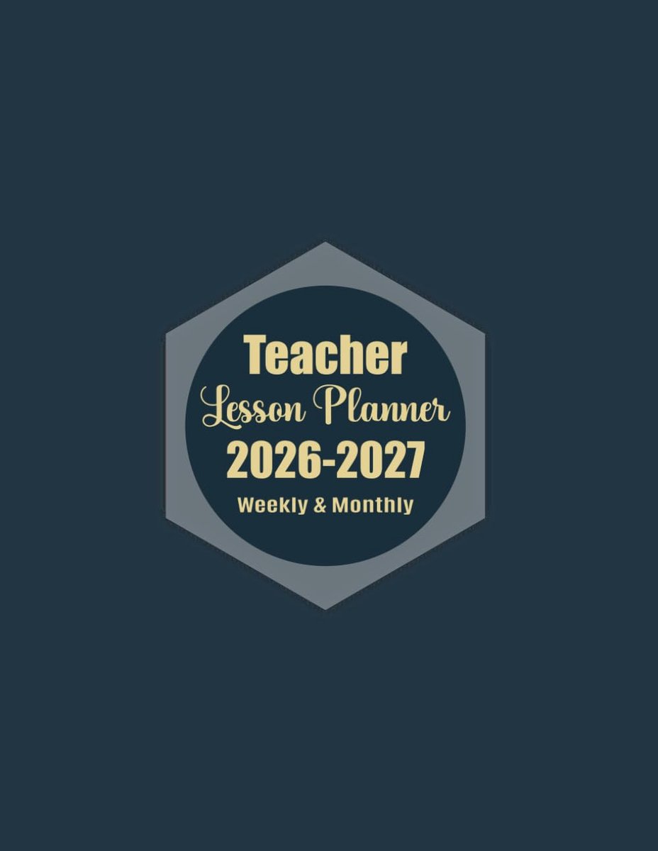 Teacher planner 2026-2027 - A4 formaat - week- en maandkalender - ideaal voor lesplanning - ShopVlot