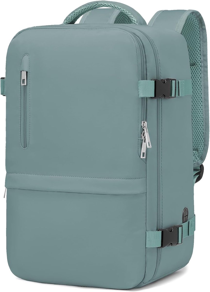 Reisrugzak 40 x 20 x 25 - Onderzit Cabin Bag - Handbagage met Fleshouder - Ideaal voor Vliegtuigreizen - SnelShoppen