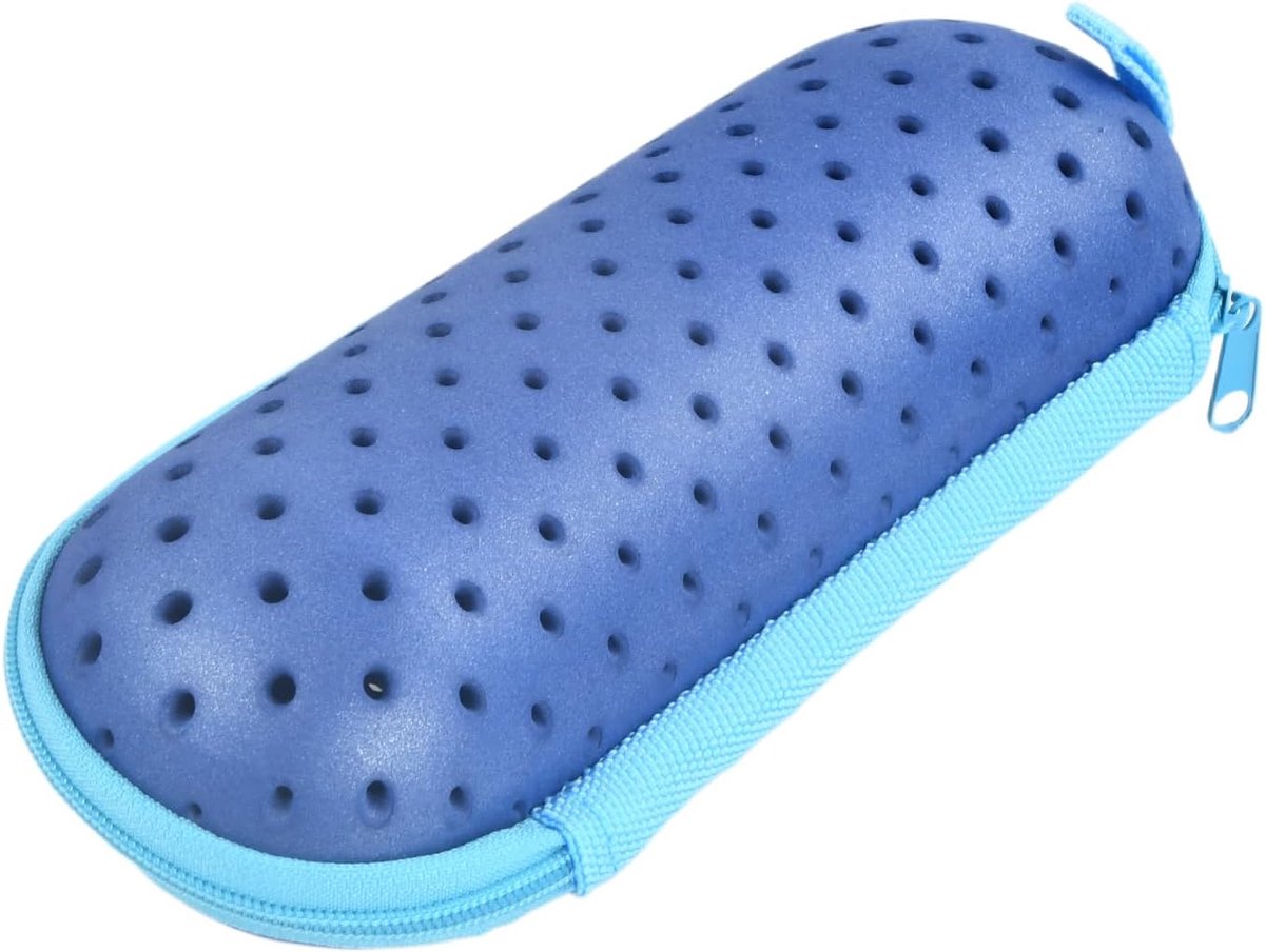 Beschermhoes voor zwembril 18,5 x 7,5 cm - ademende tas - met drainagegaten - SnelShoppen