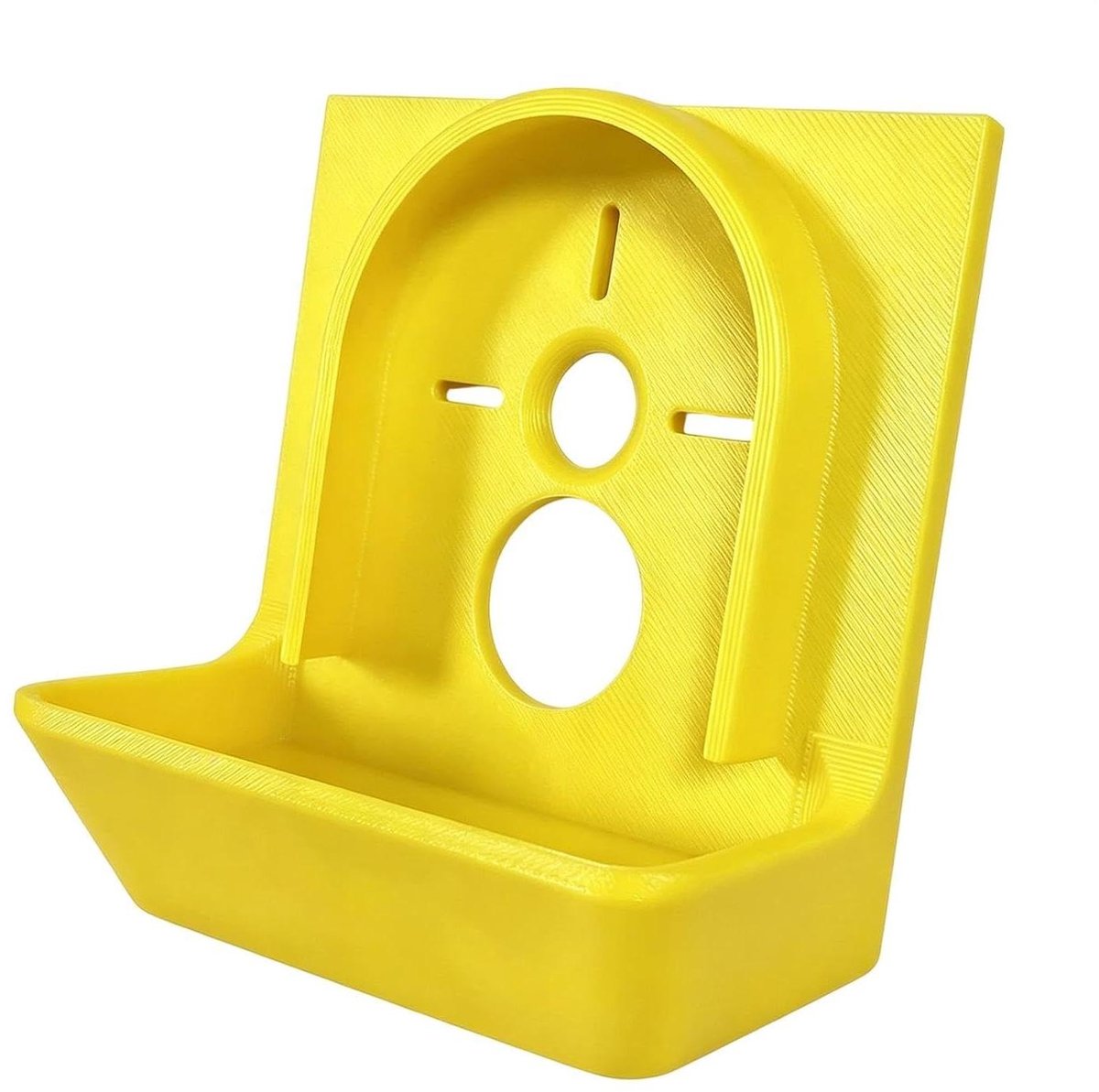 Boor Stofvanger - Stofopvangdeksel Boor - Schoon Boren - Snel Installeren - 9 x 8 x 4 cm - Geel