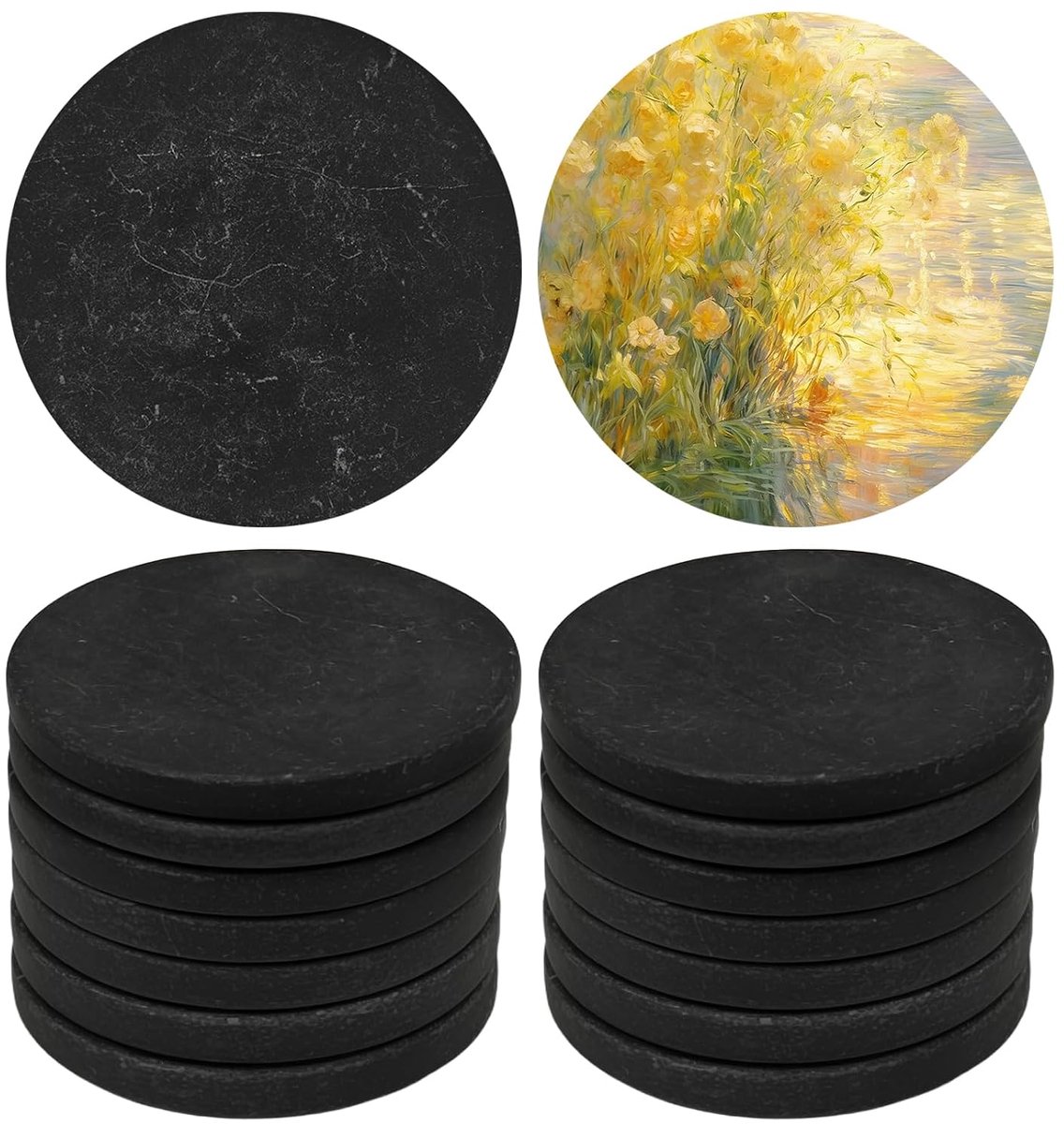 Kiezelstenen, 5 cm, glad, natuursteen | Schilderplaten voor doe-het-zelf, tuindecoratie, kunst, aquarium, schilderen, mandala